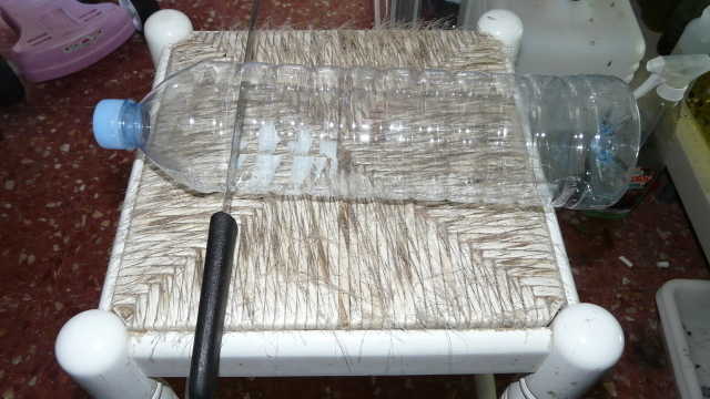 una botella de 1,5 litros